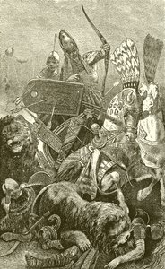 Suuri Sesostris (Rames II) Kadeschin taistelussa