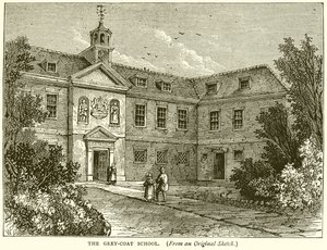 Harmaatakkin koulu tekijältä English School