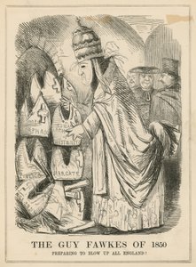 Guy Fawkes vuodelta 1850 tekijältä English School