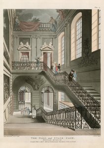 The Hall and Stair Case, British Museum tekijältä English School