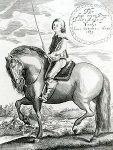 Korkeasyntyinen prinssi James Yorken herttua, 1640-50 tekijältä English School