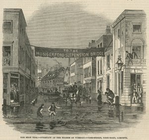 High Tide: Thames-joen ylivuoto tiistaina tekijältä English School