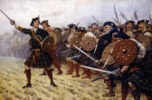 Highlanders Prestonpansin taistelussa tekijältä English School