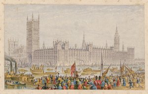 Parlamenttitalo, Westminsterin palatsi, Lontoo tekijältä English School
