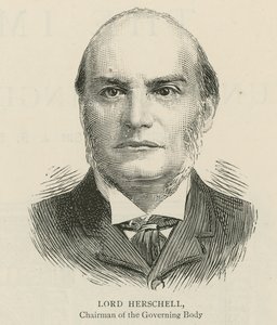 Keisarillinen instituutti: Lord Herschell, hallintoelimen puheenjohtaja tekijältä English School