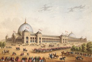 Kansainvälinen näyttelyrakennus vuodelta 1862 tekijältä English School