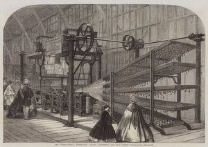 Kansainvälinen näyttely, Messers Henderson ja yhtiön Carpet Power-Loom (kaiverrus) tekijältä English School