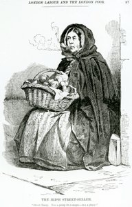 Irlannin katumyyjä, n. 1840 tekijältä English School