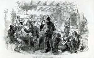 Keittiö, Fox-Court Grays Inn Lane, 1851 tekijältä English School