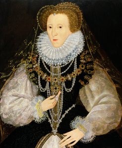 Kitchenerin muotokuva kuningatar Elizabeth I:stä (1533-1603) n. 1550