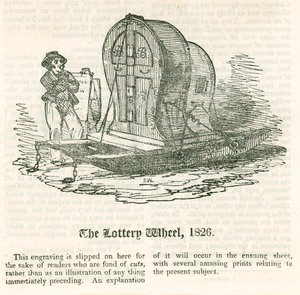 Viimeinen lotto. Lottopyörä, 1826 tekijältä English School