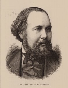 Edesmennyt herra JF Verrall (kaiverrus) (kaiverrus) tekijältä English School