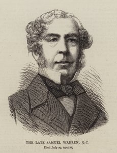 Myöhäinen Samuel Warren, QC (kaiverrus) tekijältä English School