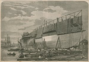Leviathan Millwallin pihalla Lontoossa ennen laukaisua