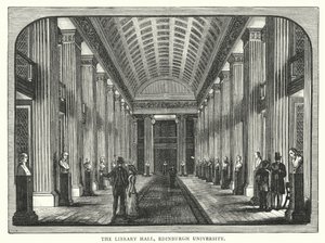 The Library Hall, Edinburghin yliopisto (kaiverrus) tekijältä English School