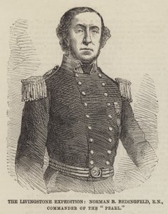 The Livingstone Expedition, Norman B Bedingfeld, RN, "Pearlin" komentaja (kaiverrus) tekijältä English School