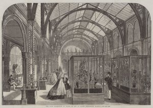 Taideteosten lainakokoelma South Kensington Museumissa (kaiverrus) tekijältä English School