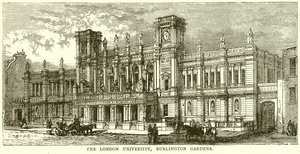 Lontoon yliopisto, Burlington Gardens tekijältä English School