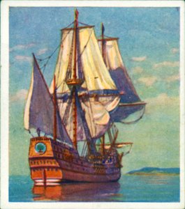 Mayflower (värilitografia) tekijältä English School
