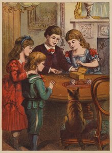 Rahalaatikko (värilitografia) tekijältä English School