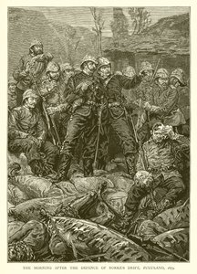 Rorkes Driftin puolustamisen jälkeinen aamu, Zulumaa, 1879 tekijältä English School