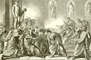 Julius Caesarin murha (kaiverrus) tekijältä English School