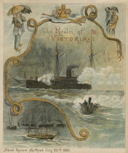 The Naval Review, Spithead, 23. heinäkuuta 1886 tekijältä English School