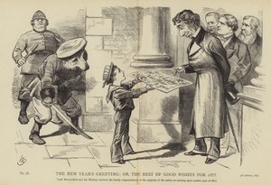 uudenvuoden tervehdys; tai onnentoivotukset vuodelle 1877 tekijältä English School