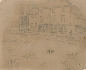 The Old Pied Bull Inn, Islington (muste paperille) tekijältä English School