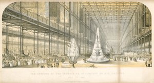 Suuren näyttelyn avajaiset, 1851 tekijältä English School