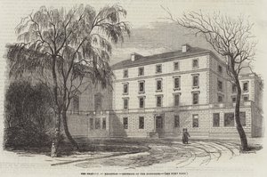 Oratorio, Brompton, Residenssin ulkopuoli (kaiverrus) tekijältä English School