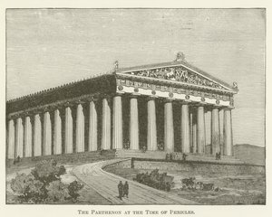 Parthenon Perikleen aikaan tekijältä English School