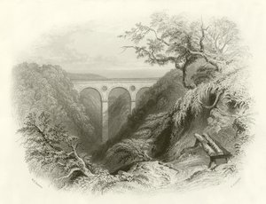 Peaths Bridge ja Ravine, Berwickshire tekijältä English School