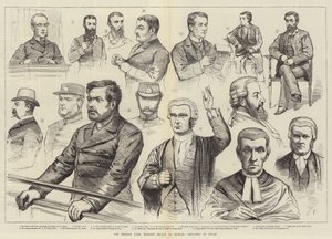 Phoenix Park Murder Trials Dublinissa, Sketches in Court tekijältä English School