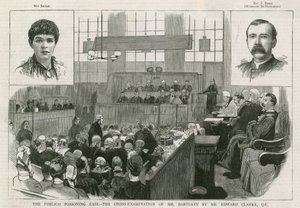 Pimlicon myrkytystapaus, herra Bartlettin ristikuulustelu herra Edward Clarke QC tekijältä English School