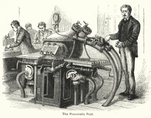 Pneumaattinen posti (kaiverrus) tekijältä English School