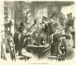 Preussilaiset Versaillesissa lokakuussa 1870 tekijältä English School