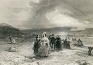 The Queen at Burlington, kirjoittanut R. Wallis, 1844 tekijältä English School