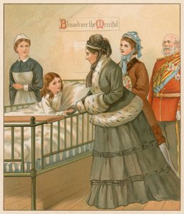 Kuningatar Lontoon sairaalassa tekijältä English School