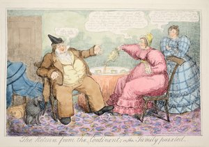 Paluu mantereelta tai perhe ymmällään, pubi. 1835 tekijältä English School
