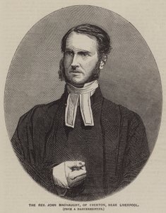 Pastori John Macnaught, Everton, lähellä Liverpoolia (kaiverrus) tekijältä English School