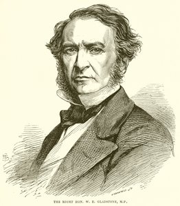 Oikea Hon. W.E. Gladstone, M.P. tekijältä English School