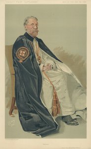 Oikea pastori Edward Stuart Talbot, Winton, 11. lokakuuta 1911, Vanity Fair -sarjakuva tekijältä English School