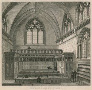 Royal Courts of Justice: Queens Bench, Court IX tekijältä English School