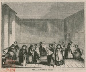 Royal Free Hospital, Grays Inn Road, Lontoo: Naisten odotushuone tekijältä English School