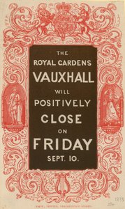 Royal Gardens Vauxhall sulkeutuu positiivisesti tekijältä English School