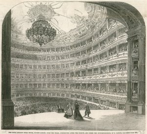 Italian kuninkaallinen oopperatalo, Covent Garden, Lontoo tekijältä English School