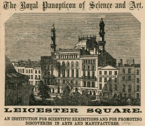 Tieteen ja taiteen kuninkaallinen panoptikoni, Leicester Square, Lontoo tekijältä English School