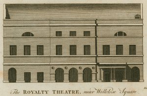 Royalty Theatre, Well Street, Wellclose Square, Lontoo tekijältä English School