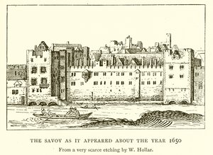 Savoy sellaisena kuin se ilmestyi noin vuonna 1650 tekijältä English School